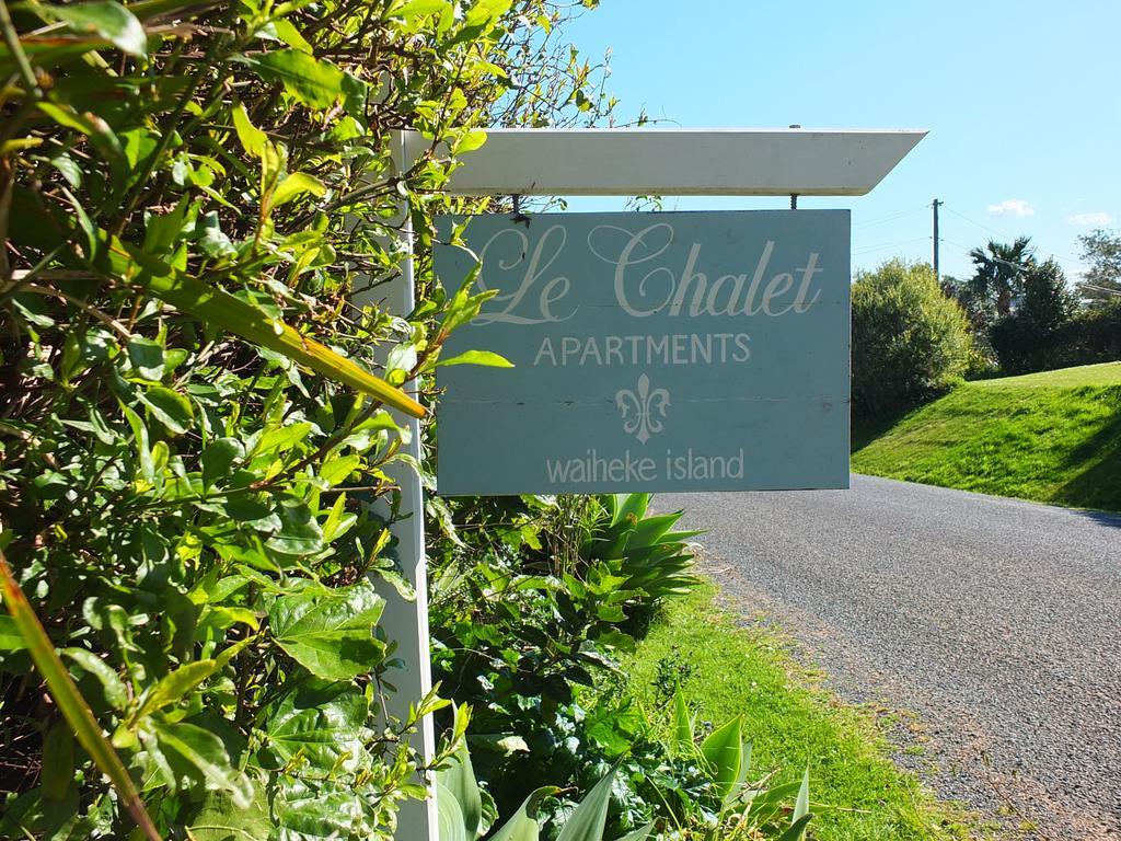 Le Chalet Waiheke Apartments Ostend Exterior foto